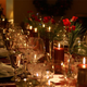 An image that is probably the inverse of what my Christmas table will look like. :D